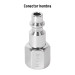 Conector rápido, tipo M, cuerda 1/4 NPT, hembra Pretul