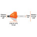 Broca para router, doble romana, 1-3/8" con balero, Truper