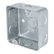 Caja cuadrada 3" x 3" económica, Volteck