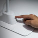 Lámpara de LED 5W cuello flexible para escritorio, Volteck