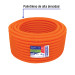 Metro de poliducto 3/4" corrugado flex. reforz. s/guía, 50m