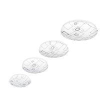 Luminarios decorativos de LED de sobreponer, tipo plafón, pantalla de PVC