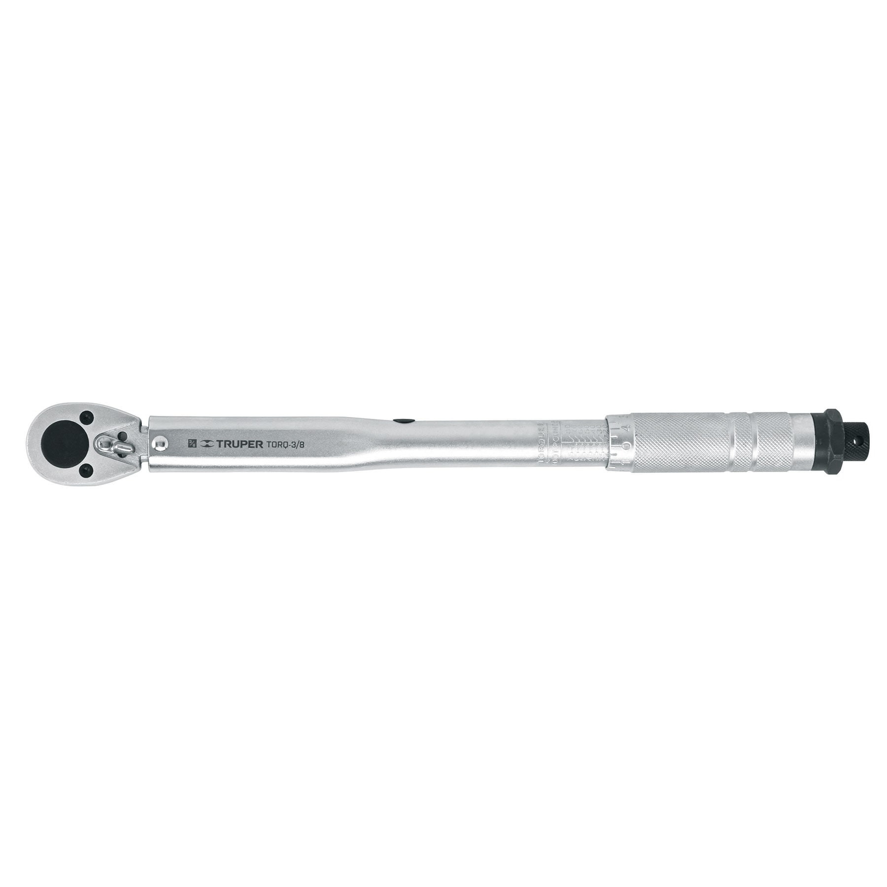 Torquímetro de trueno, dos lecturas, cuadro 3/8", Truper