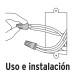 Bolsa con 10 capuchones para cable, calibres 14 a 12 AWG