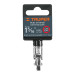 Nudo universal para dados con cuadro de 1/4", Truper