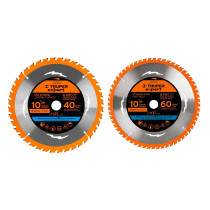 Disco sierras diámetro 10", centro 1", para madera, Truper Expert