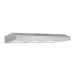 Campana extractora 80cm, empotrable, acero inoxidable, Foset