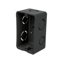 Caja tipo chalupa 2" x 4" plástica, Volteck