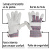 Guantes de carnaza y loneta, unitalla, Pretul