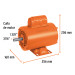 Motor eléctrico monofásico de 1/2 HP, alta velocidad, Truper