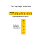 Flexómetro Gripper 5.5m cinta 25mm display box con 24 piezas