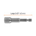 Estuche con 50 dados magnéticos de 3/8" largo 2-1/2", Expert