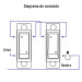 Interruptor de 3 vías, línea Económica