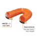 Manguera para compresor, tipo resorte, 7.6 m, TRUPER