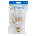 Regadera cónica 2-1/2" cromo-oro sin brazo, Foset