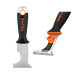 Espátula 2-1/2" de 6 usos, acero inox, Comfort Grip, Expert