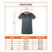 Playeras polo performance gris, para caballero