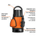 Bomba sumergible plástica, 1-1/2 HP para agua sucia, Truper