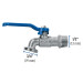 Llave esfera latón 1/2" 115 g s/adap