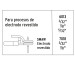 Mini soldadora inversora 130 A, 127V, Truper