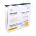 Regadera cromo 12" plato cuadrado delgado sin brazo, Foset