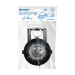 Sapo 2" para WC, PVC, trasparente, cadena inox, Foset