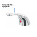 Maneral de palanca p/monomando lavabo MP-419, cromo, Basic