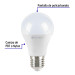 Pack de 4 lámparas de LED, A19, 9 W, luz cálida, Volteck