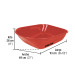 Carretilla 5.5 ft3 roja,neumática,bastidor tubular, PRETUL