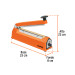 Selladora térmica 20 cm, 300 W, Truper