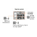 Generador silencioso inverter 2200W, 80 cc, enc. electrónico