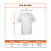 Playeras blanca estampada 100% algodón