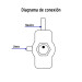Interruptor de palanca, 2 tornillos, Volteck
