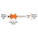 Broca para router, collarin, 7/8" con balero, Truper