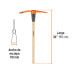 Talacho-pico 5 lb, mango de madera 36", Truper