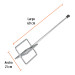 Revolvedor para mortero, 120 mm diámetro, Truper