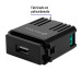 Módulo USB, línea Italiana, color negro