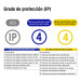 Arbotante decorativo de LED 5 W 1 spot luz cálida, Volteck