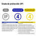 Arbotante decorativo de LED, de sobreponer