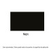 Pintura en aerosol alta temp. bote esbelto, negro, 400 ml