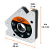 Escuadra magnética 5" para soldar, capacidad 70 kg, Expert