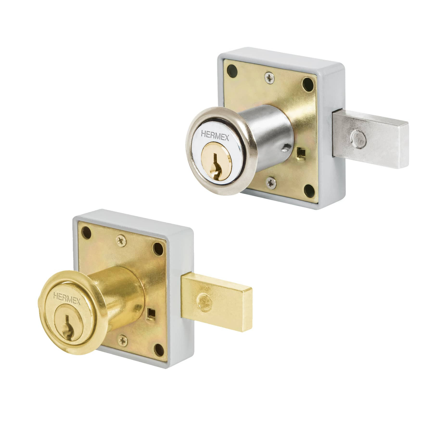 Cerraduras para mueble, modelo 26 acción horizontal
