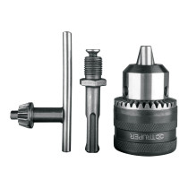 Broquero con llave, 1/2" con adaptador SDS Plus, Truper