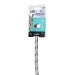 Manguera lavabo/fregadero, acero inox, 1/2" x 3/8", 55 cm