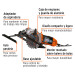Sierra circular compacta 4-1/2" 750 W, profesional, Truper