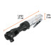 Matraca de impacto neumática 1/2", Truper