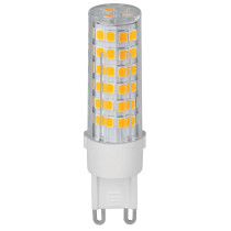 Lámpara de LED tipo cápsula 4 W base G9 luz cálida, blíster