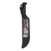 Machete rambo 12" cacha inyectada negra, con funda, Truper