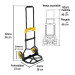 Diablo de carga, plegable, acero, 60 kg, Pretul