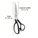 Tijera 8" para sastre, Truper